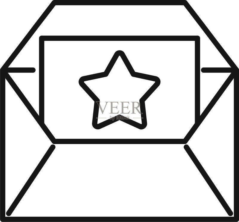 奖励红包图标轮廓样式图标素材
