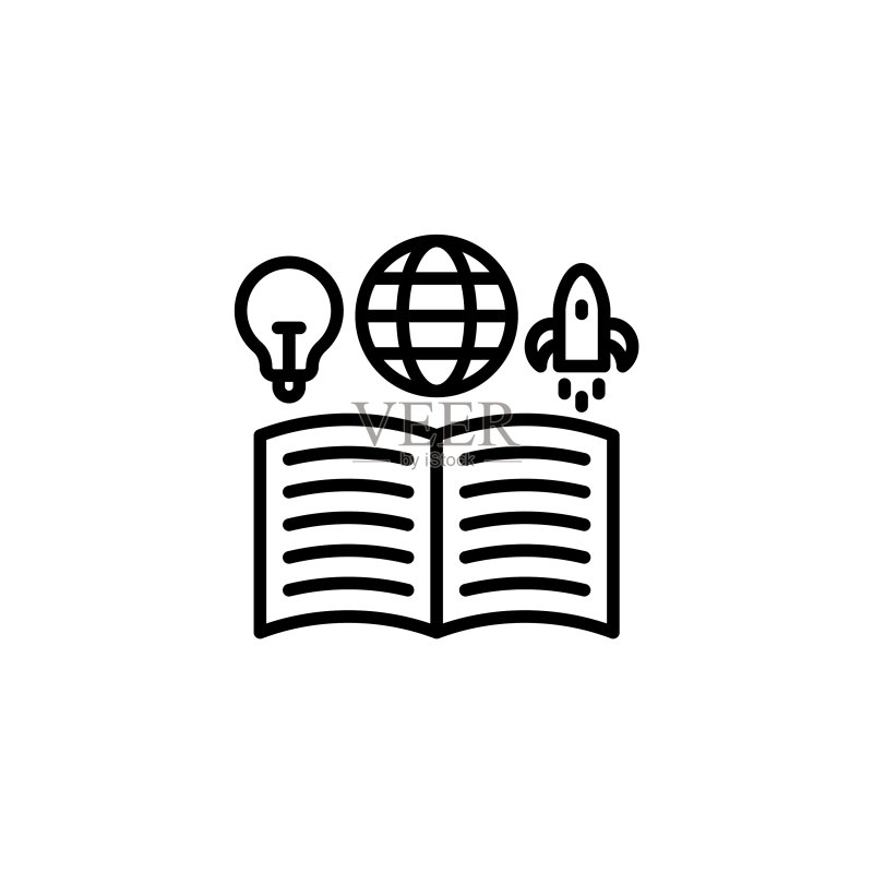 获取知识图标标志图标素材