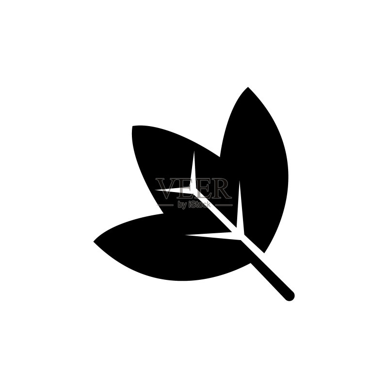 树叶图标图案图标素材