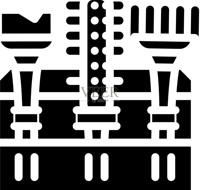 造型师工具集 Glyph 图标图标素材