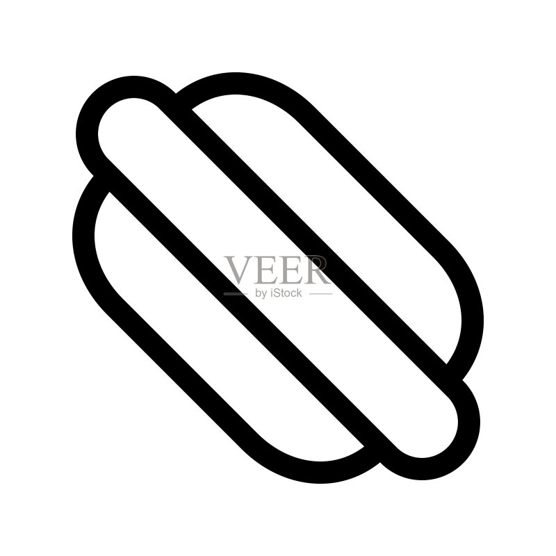 热狗图标素材