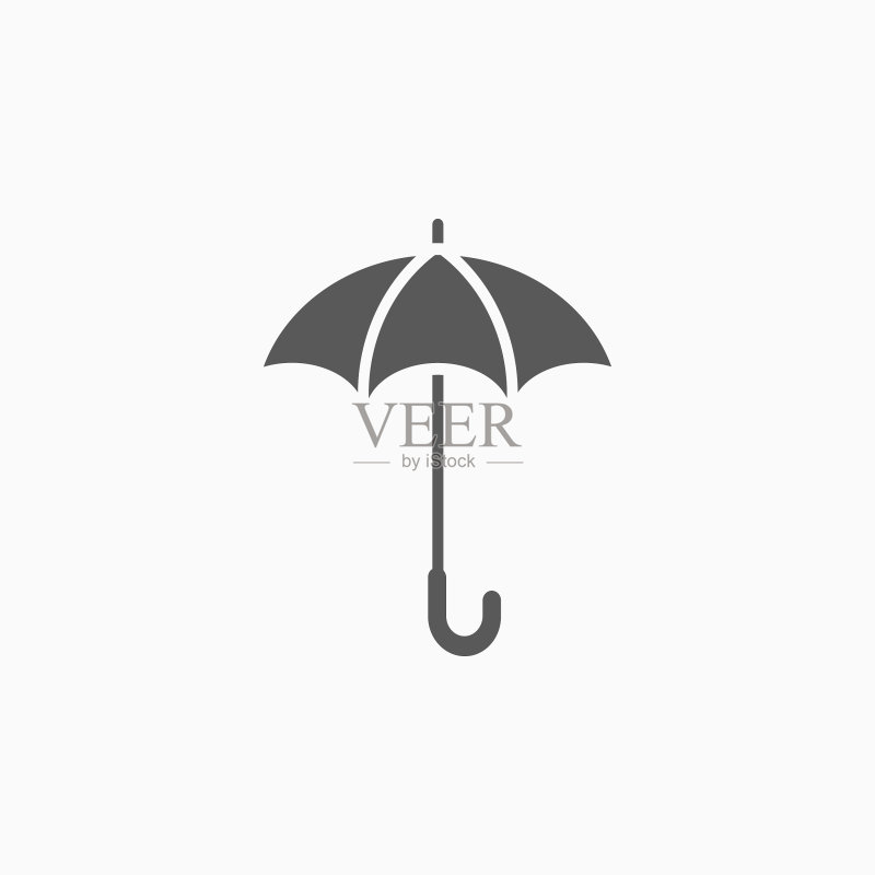 伞的图标图标素材