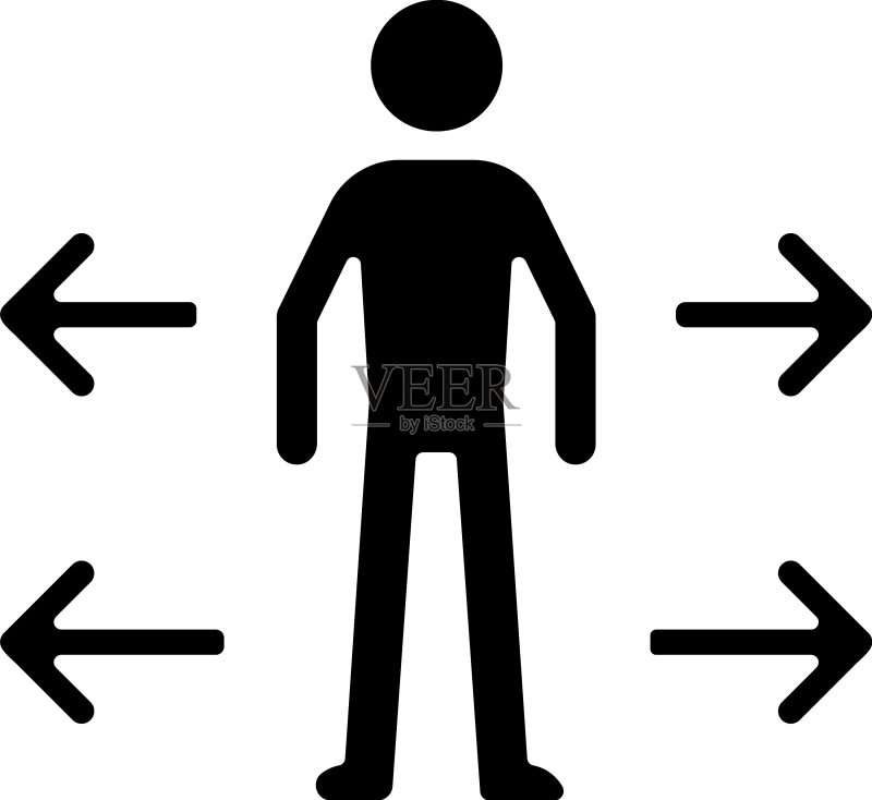 个人空间黑色字形图标图标素材