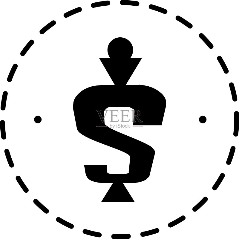 潮流扁平风格现金图标图标素材