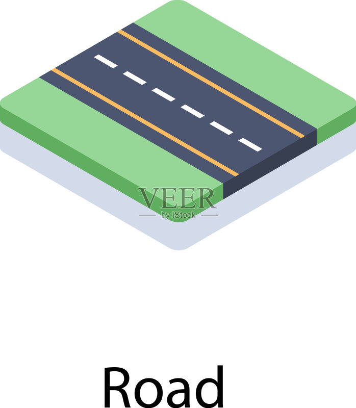 路图标素材