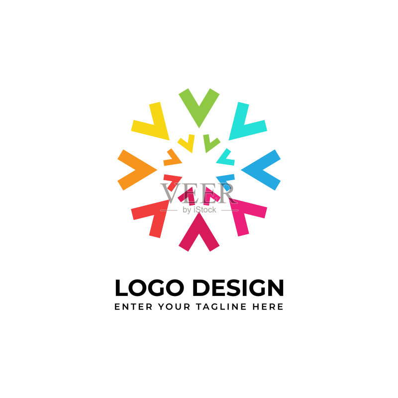 创意抽象商业logo图案图标素材