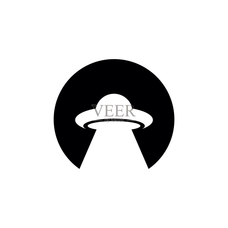 UFO图标Logo设计模板图标素材