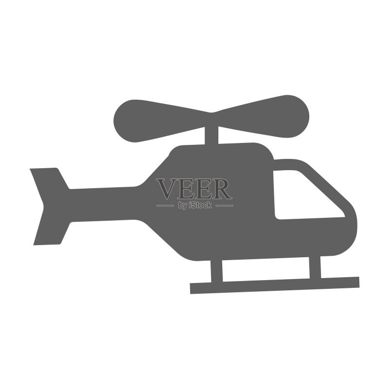 航空旅行、直升机、飞行器、旋翼机图标图标素材