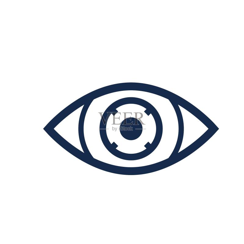 icon眼睛视力图标图标素材