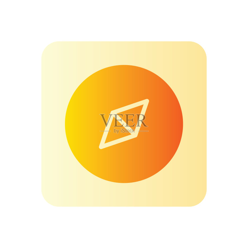 渐变罗盘图标图标素材