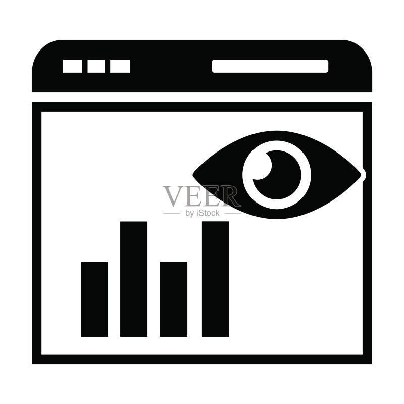 印象、报告、分析、视图图标图标素材