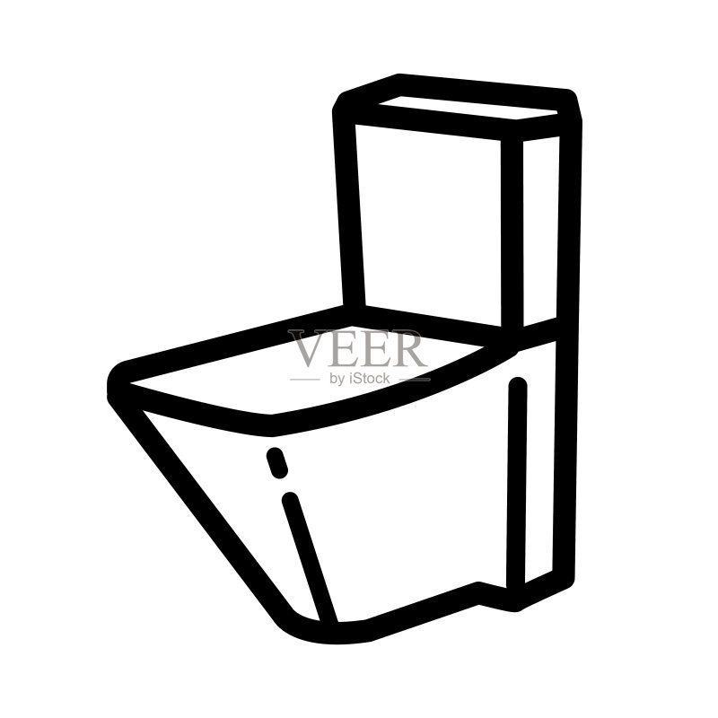 马桶图标图标素材