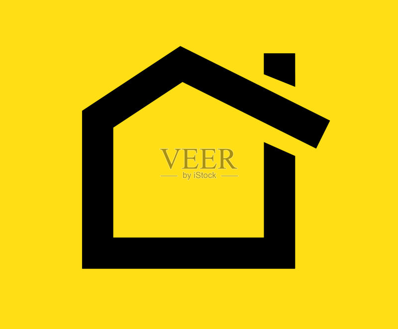 建筑设计概念图标素材