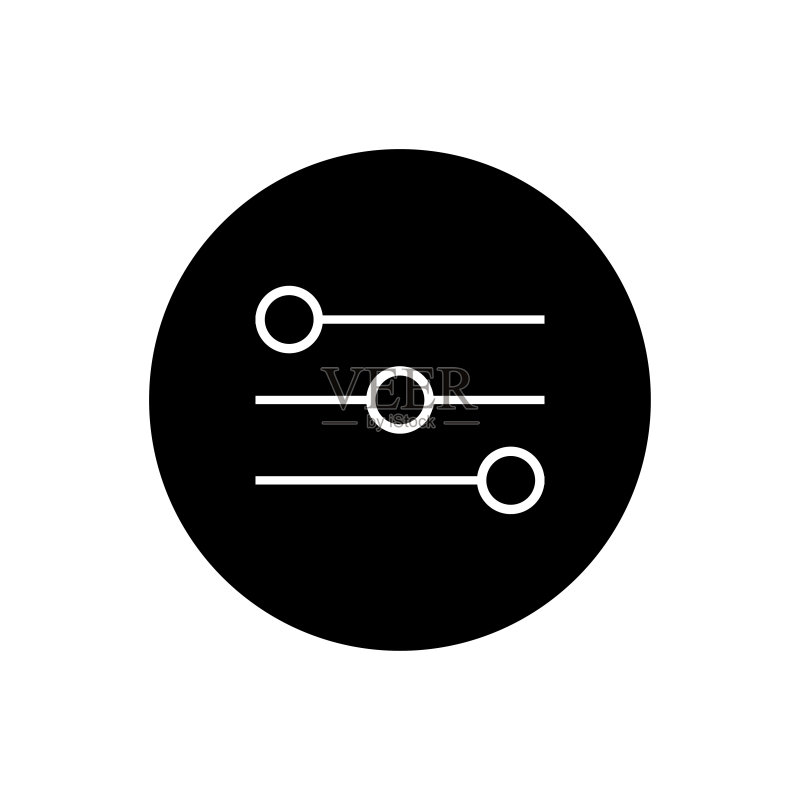 音乐均衡器图标矢量图图标素材