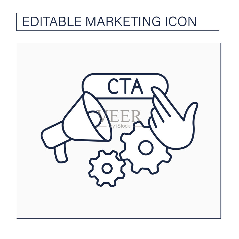 CTA线路图标图标素材