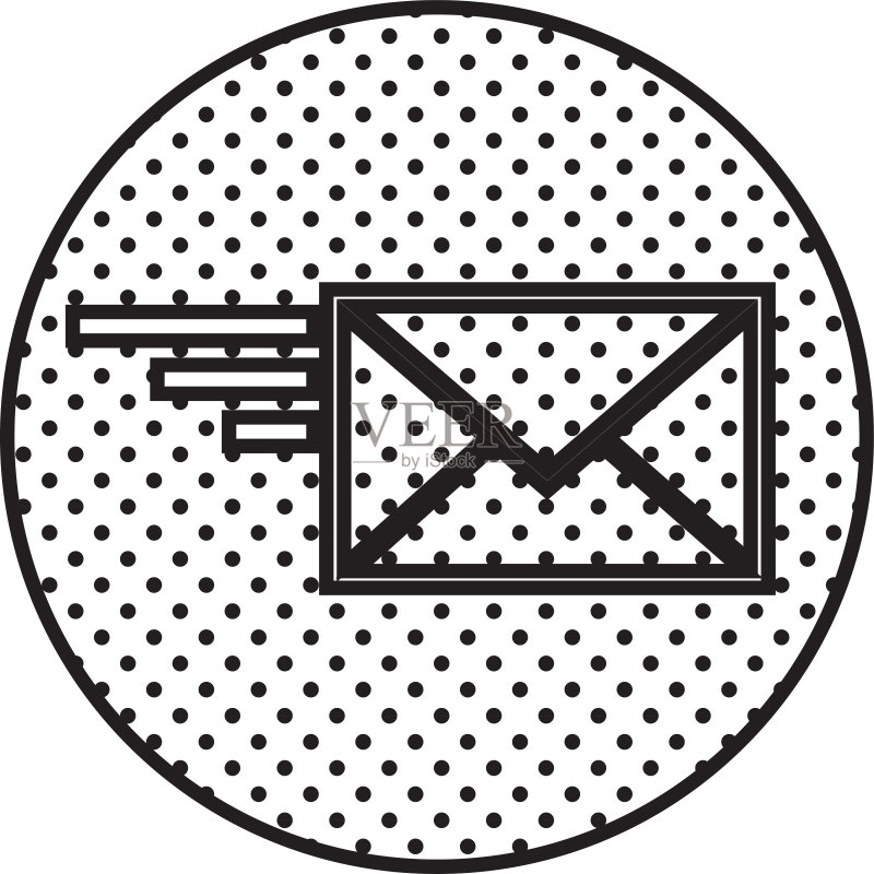 电子邮件和邮件图标符号设计图标素材
