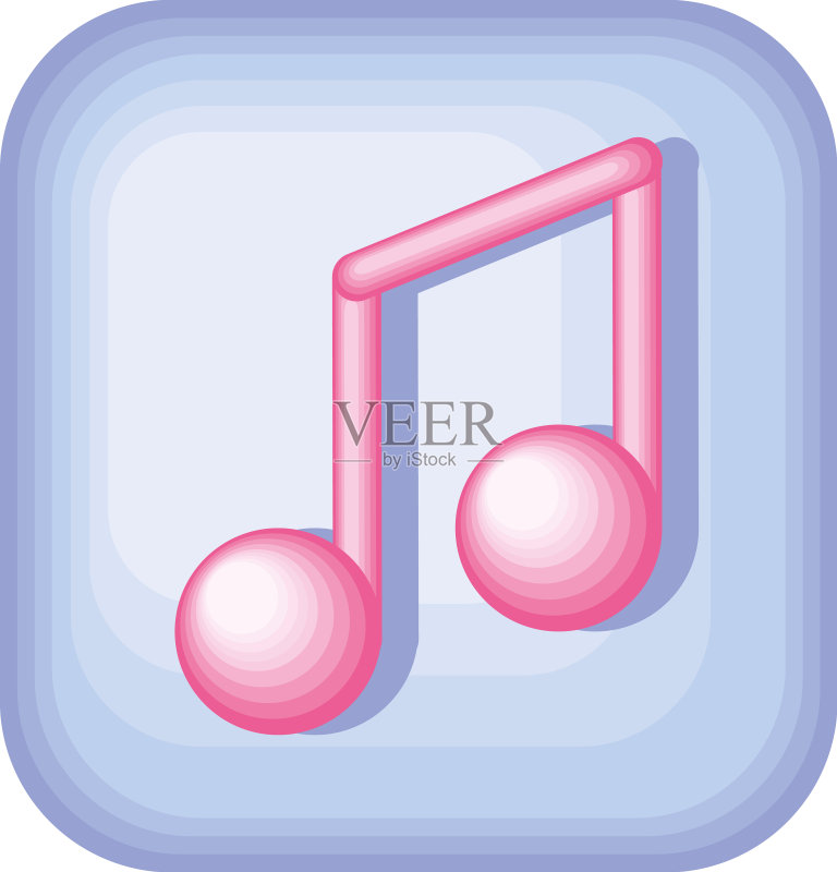 音乐手机应用图标素材