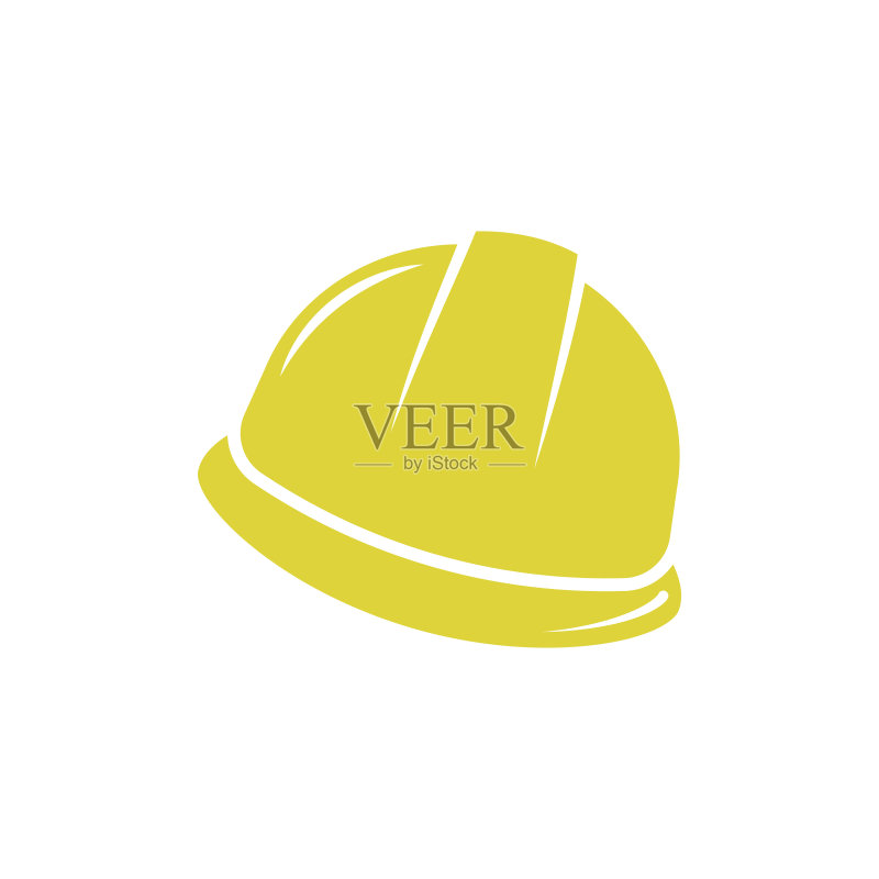 建筑帽图标设计模板矢量隔离插图图标素材