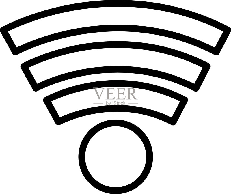 Wi-Fi符号图标图标素材