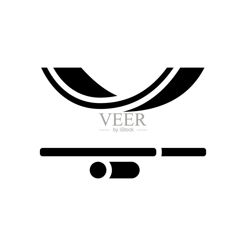 平衡板字形图标矢量图图标素材