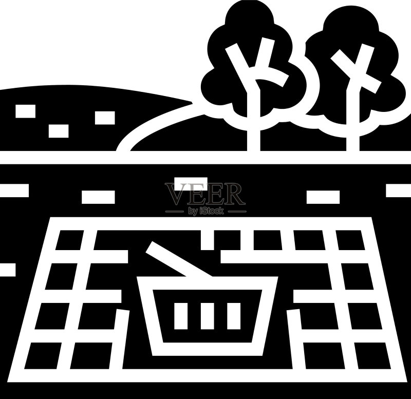 公园野餐标志符号图标图标素材