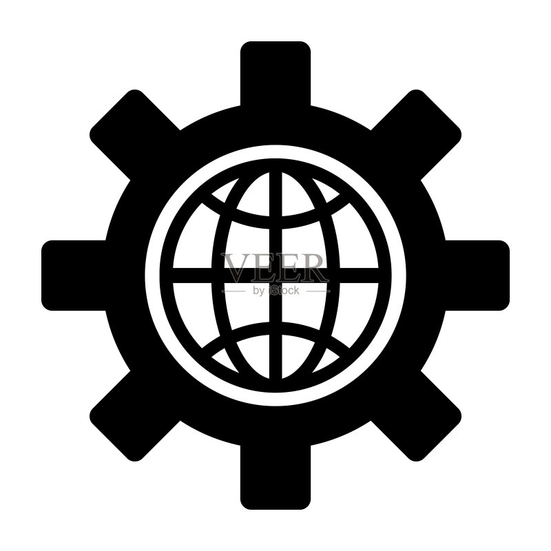 全球科技连接图标图标素材