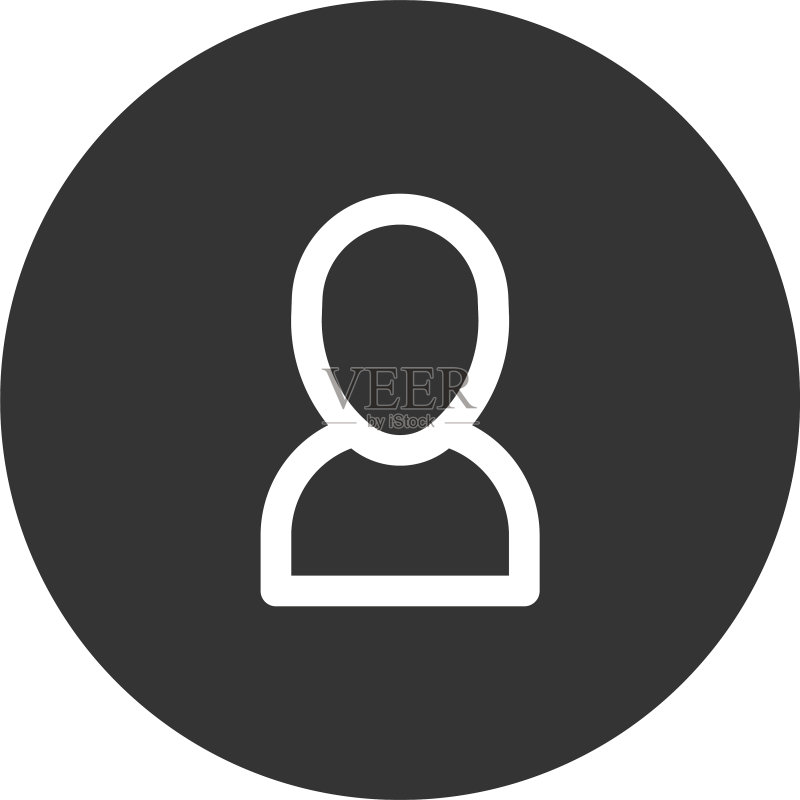 现代风格的网站头像图标图标素材