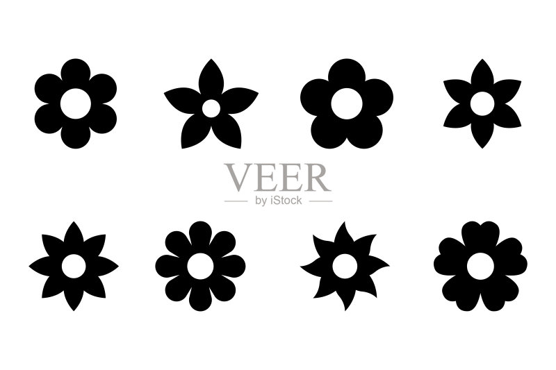 花朵图标矢量素材图标素材