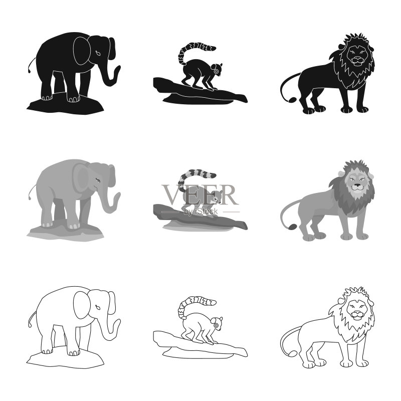 趣味自然Logo设计合集图标素材