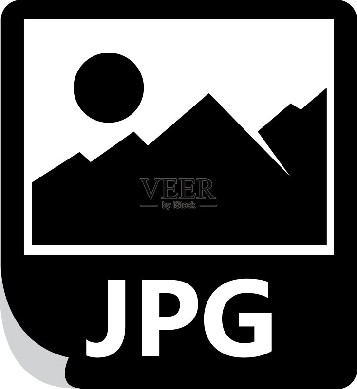 JPG文件图标Logo设计元素图标素材