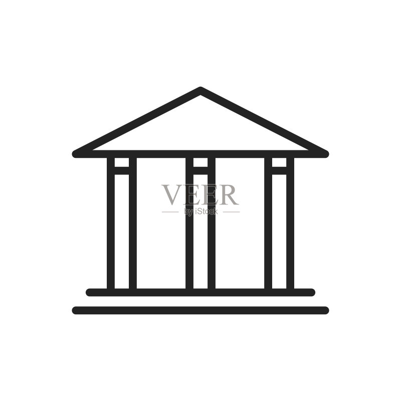 线性风格商务金融网页图标图标素材