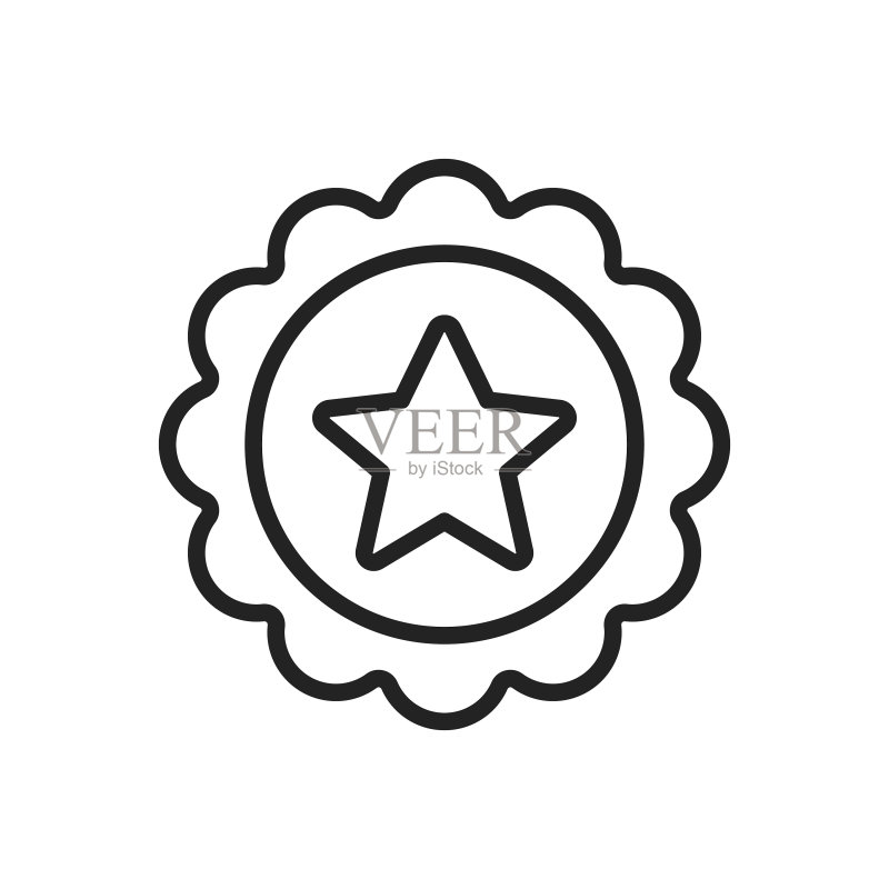 线性风格教育学习网页图标图标素材