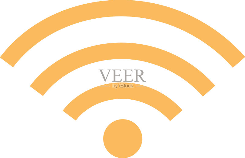 互联网WiFi信号图标素材