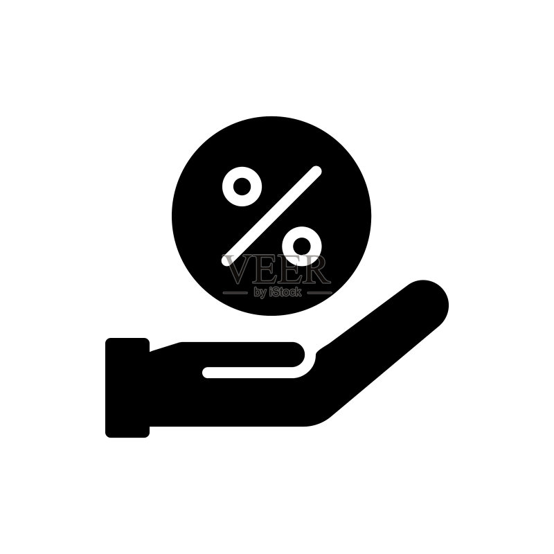 折扣促销图标图标素材