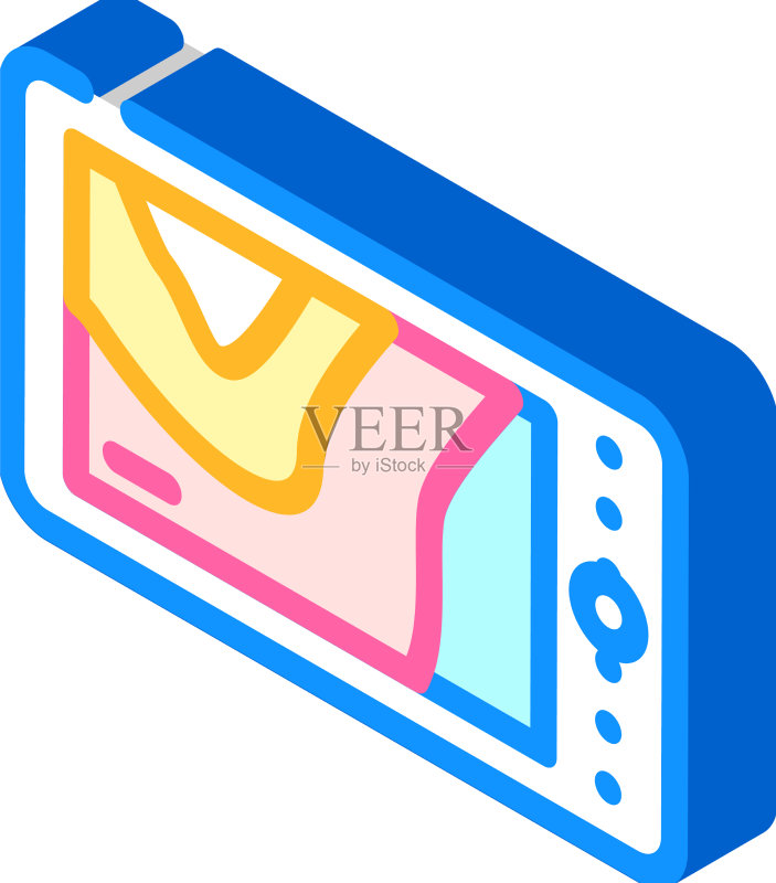 热成像仪等距图标图标素材