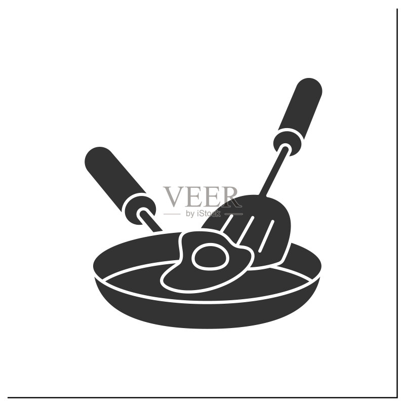 食物标志符号图标素材