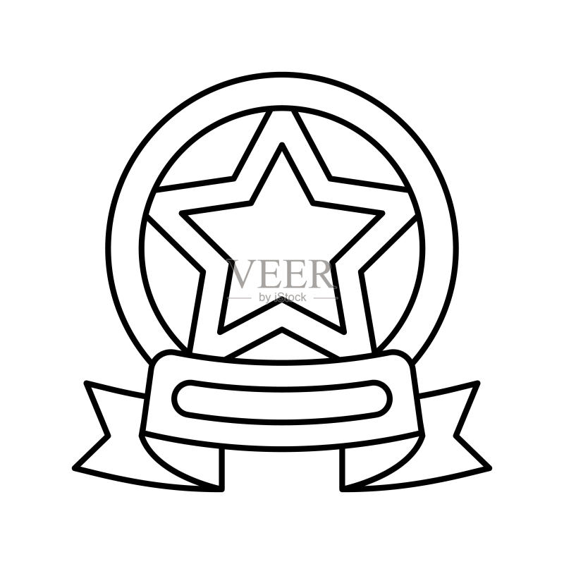成功排名线性图标矢量图图标素材