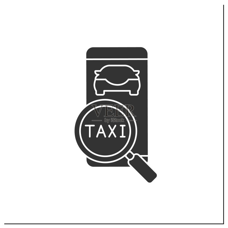 搜索字形图标图标素材