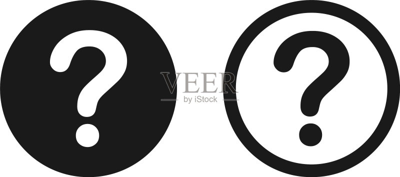 白色背景上的信息图标集图标素材