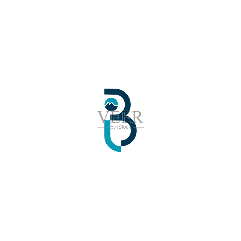 山峰Logo设计模板图标素材