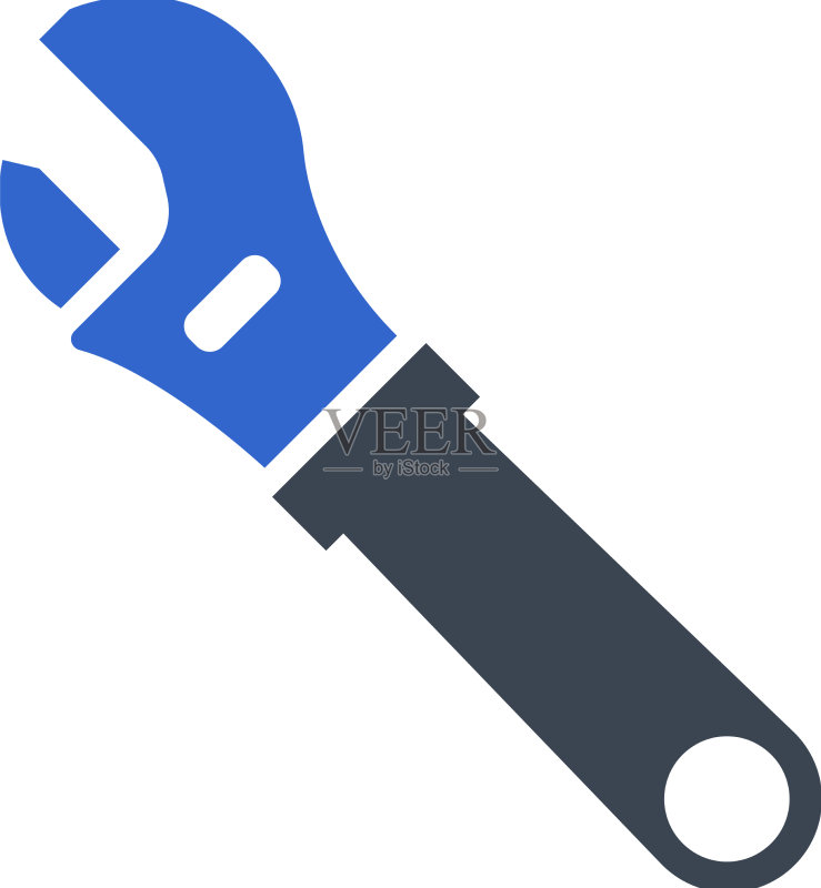 扳手维修工具图标图标素材