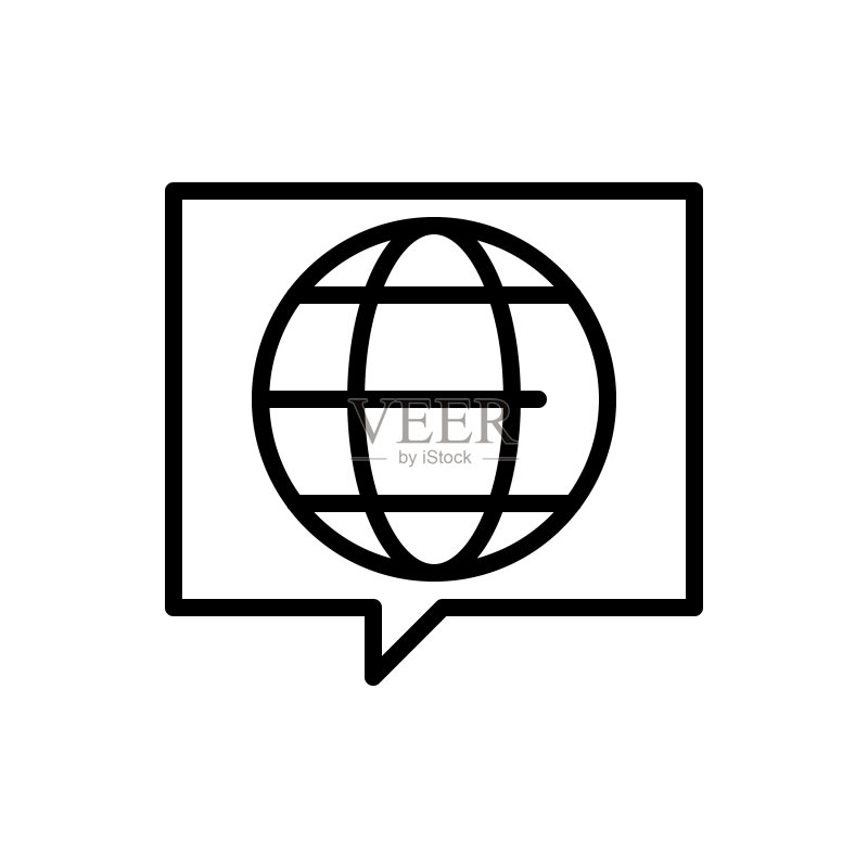 语言图标对话图标图标素材