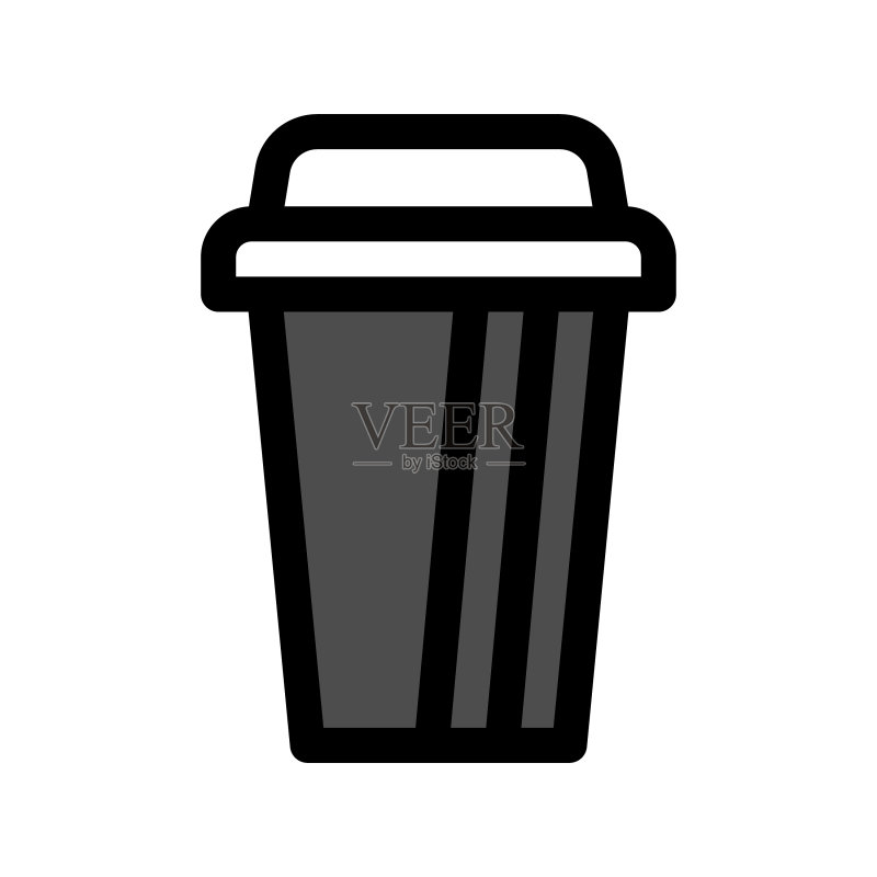 咖啡纸杯图标素材