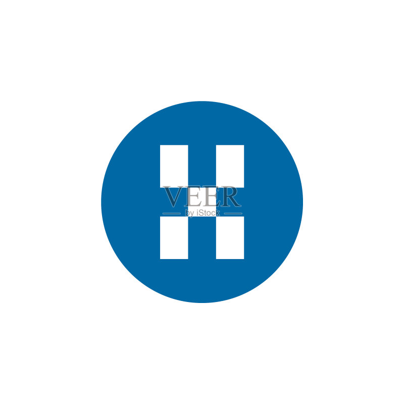 H字母App Logo设计图标素材