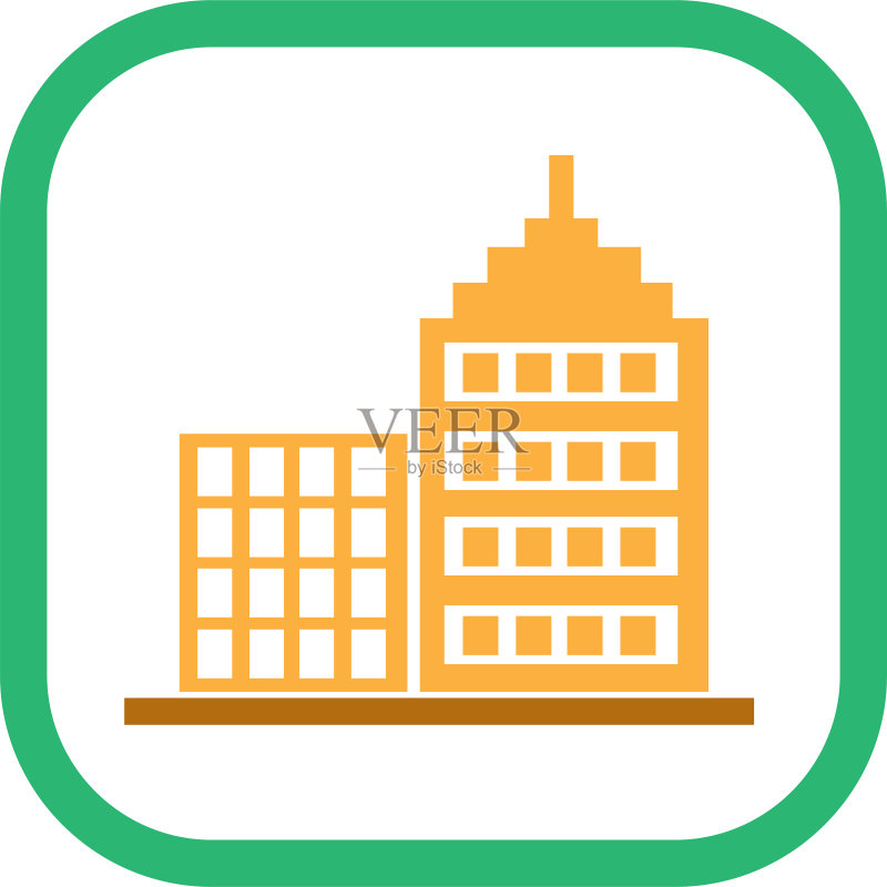 建筑图标符号设计图标素材