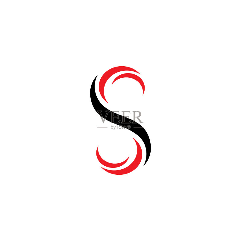 S字母logo图标素材
