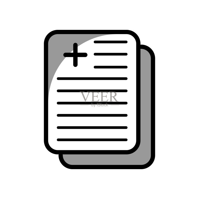 医疗报告图标图形图标素材