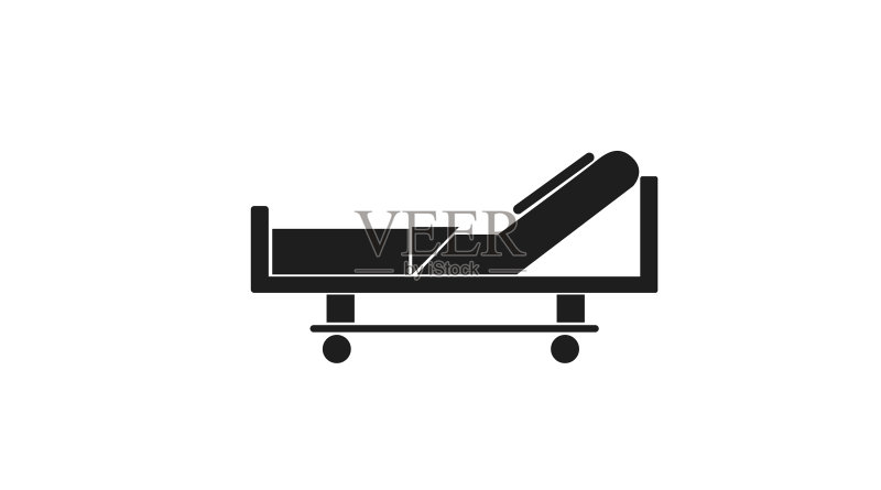 病床图标图标素材