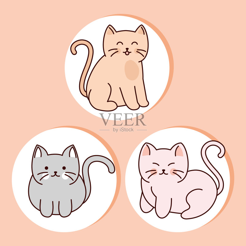 猫咪图标图标素材
