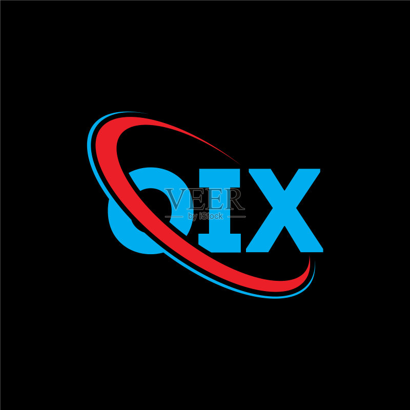 OIX字母标志设计图标素材